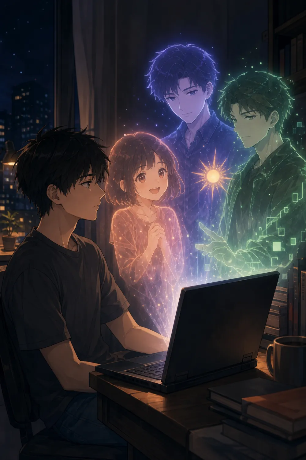 「旧答案，到站了。下一站起，那个未来，归你自己写了。」
