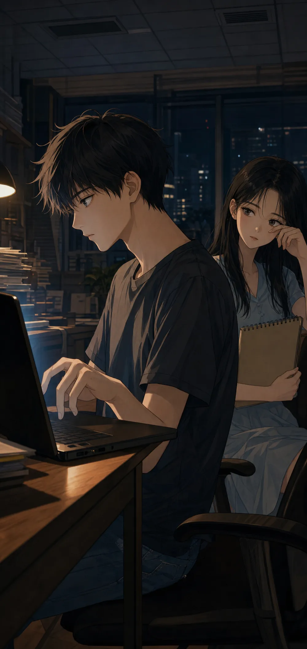 「陆衍，你到底是个什么样的人？那种稳、那种狠，不像第一次创业，倒像……已经活过一遍。」他敲键盘的手几不可察地顿了一下。那点心口的针，又扎了一下。