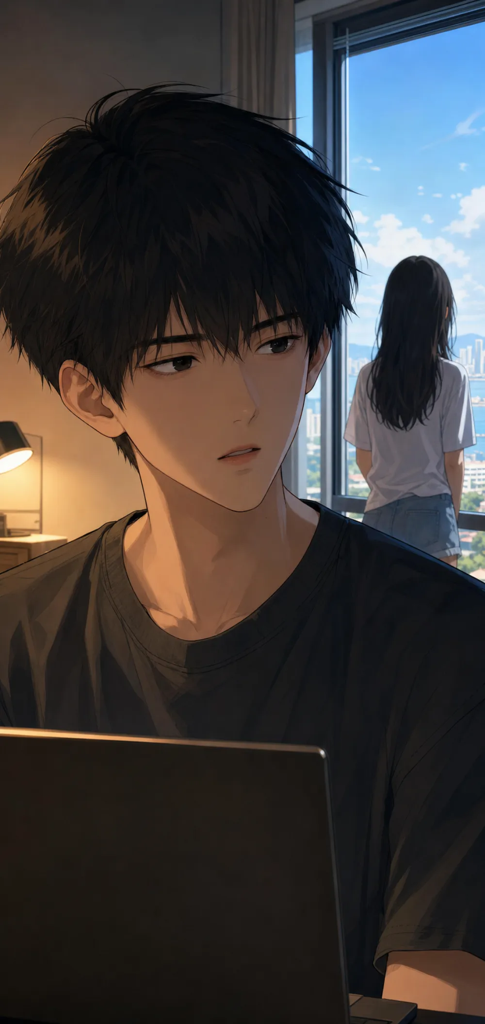 「你觉得云帆会赢吗？」