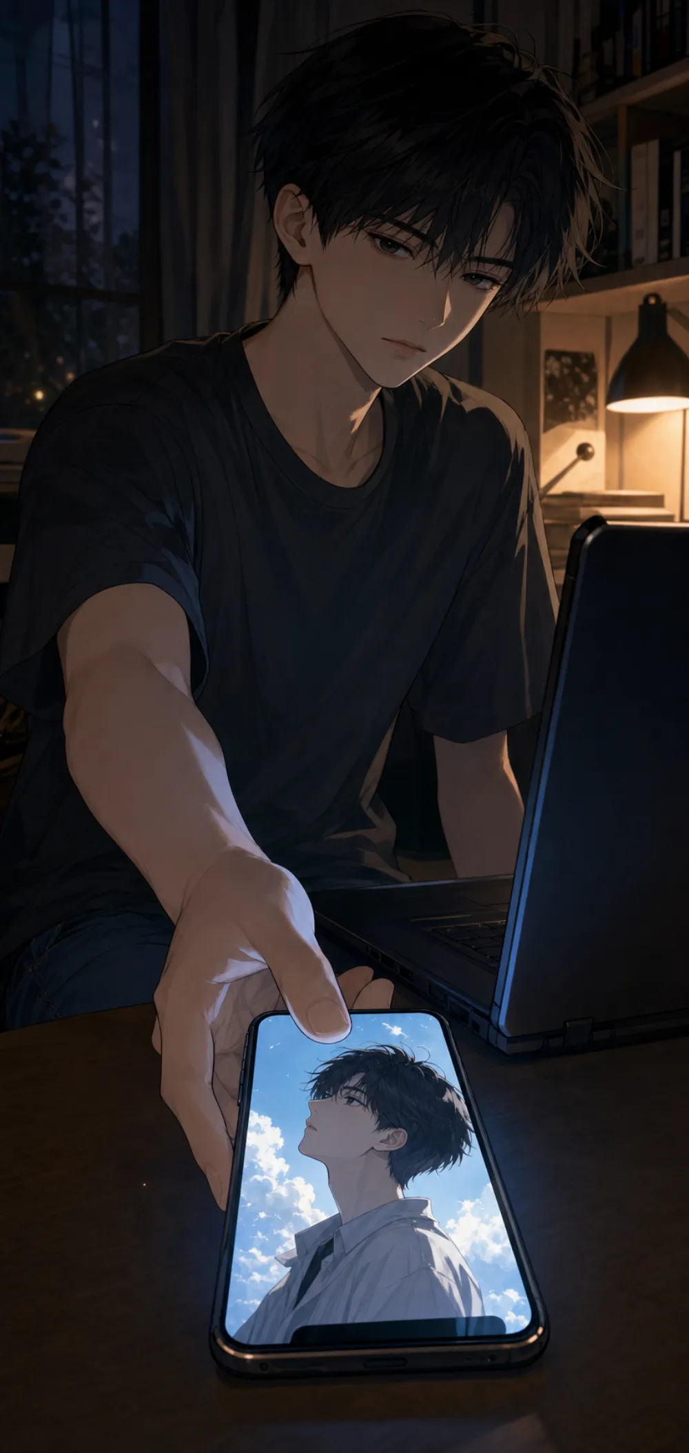 「封面换了。」