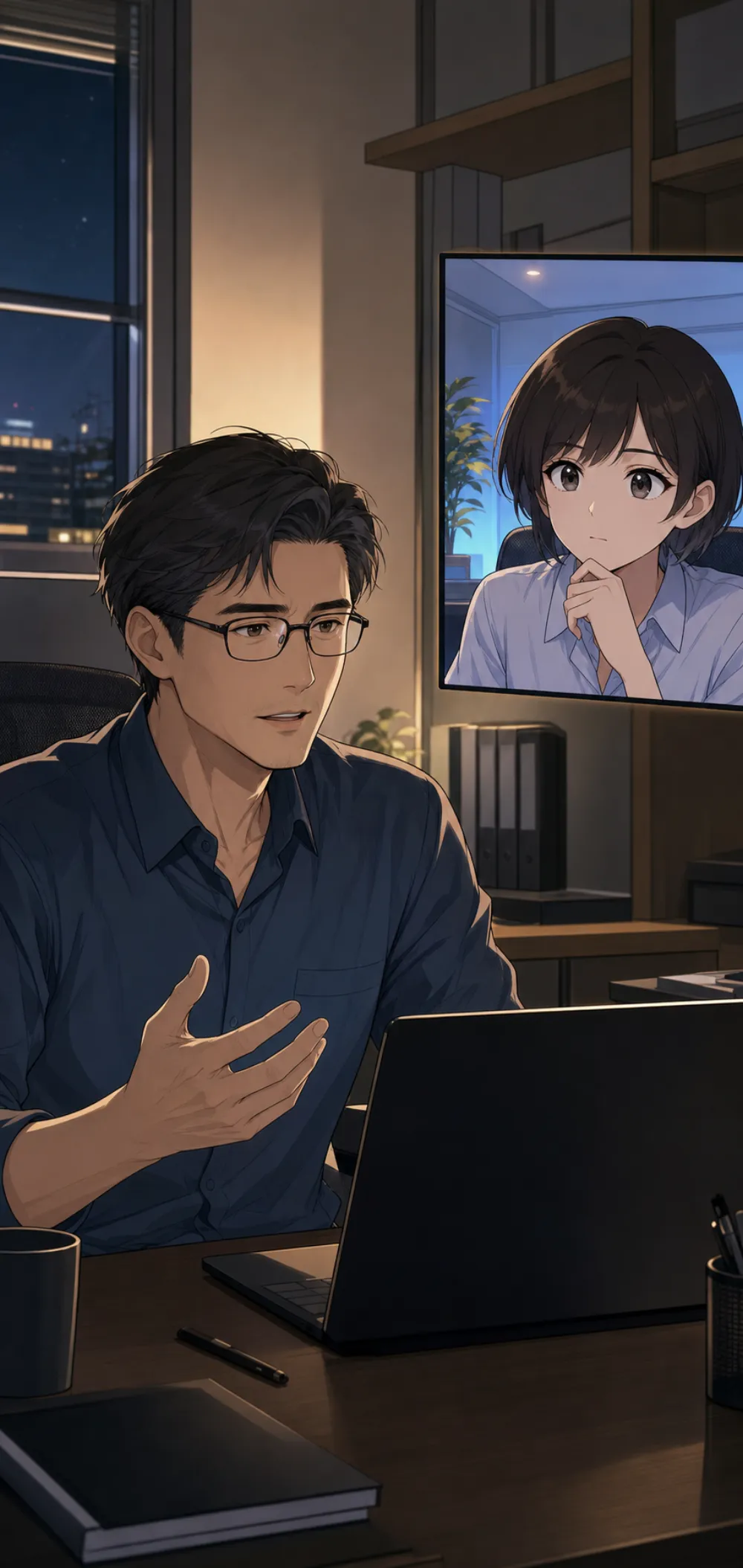 「就是给你做个参考，你自己判断。」