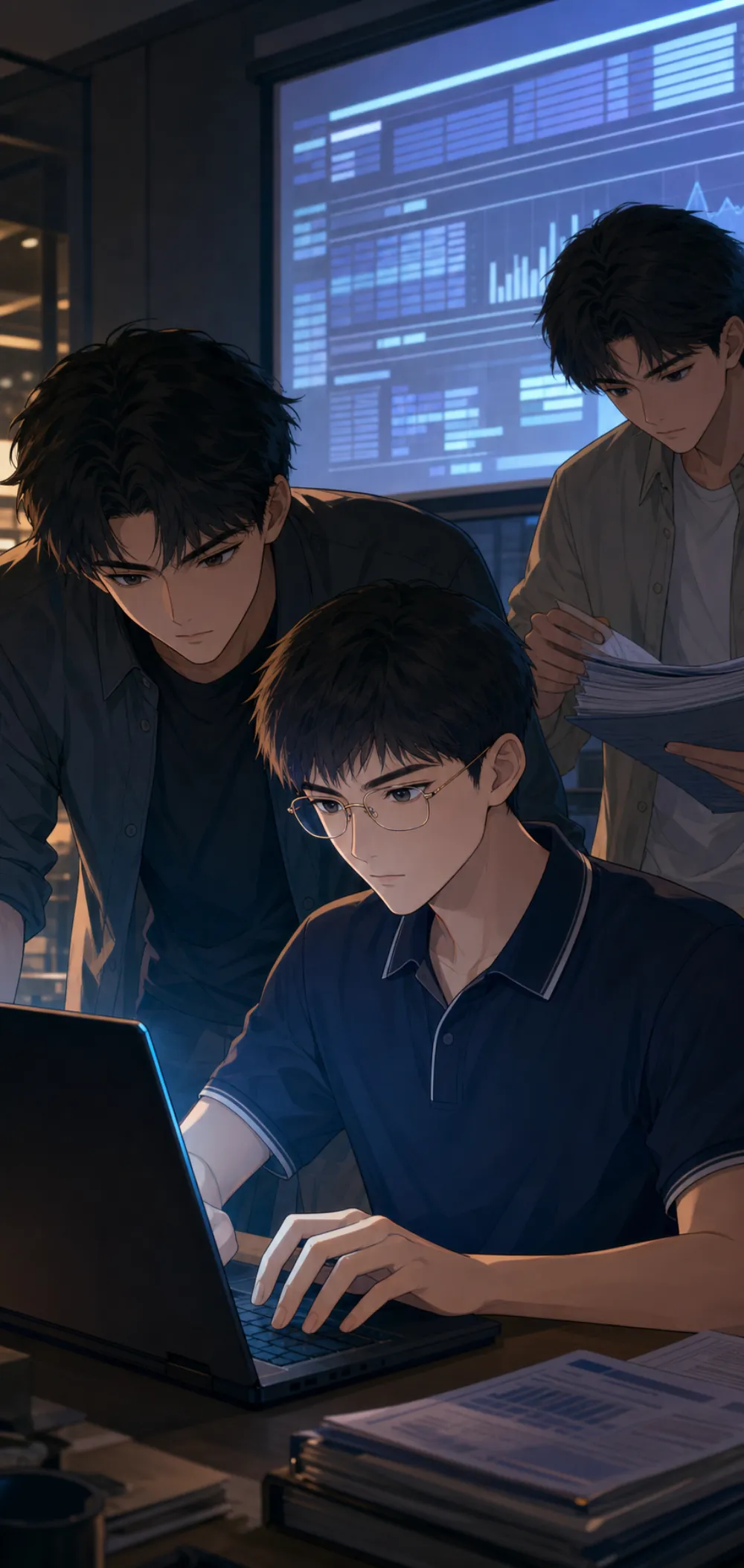 「好，跑。」