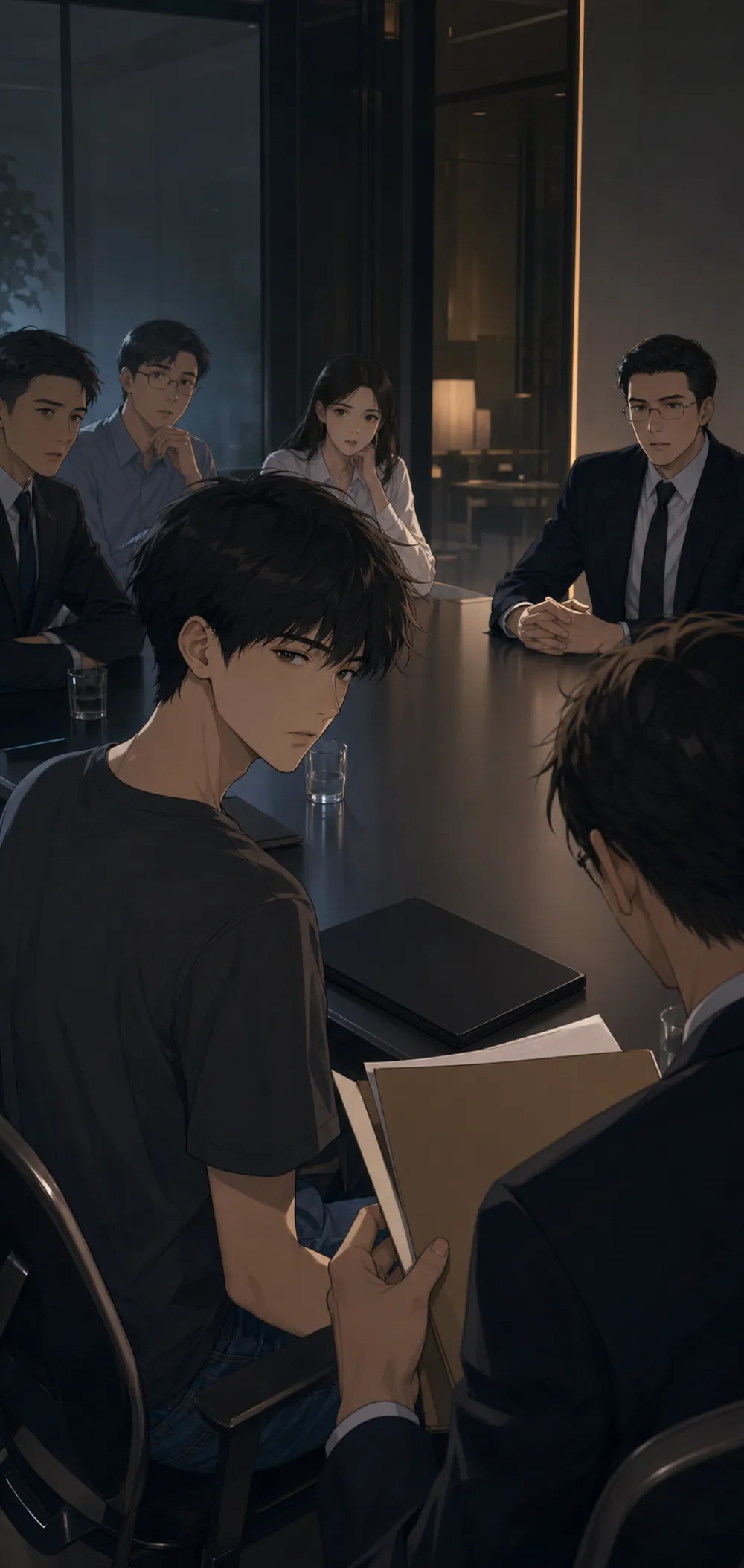 「比这份内部文件，晚了六天。」