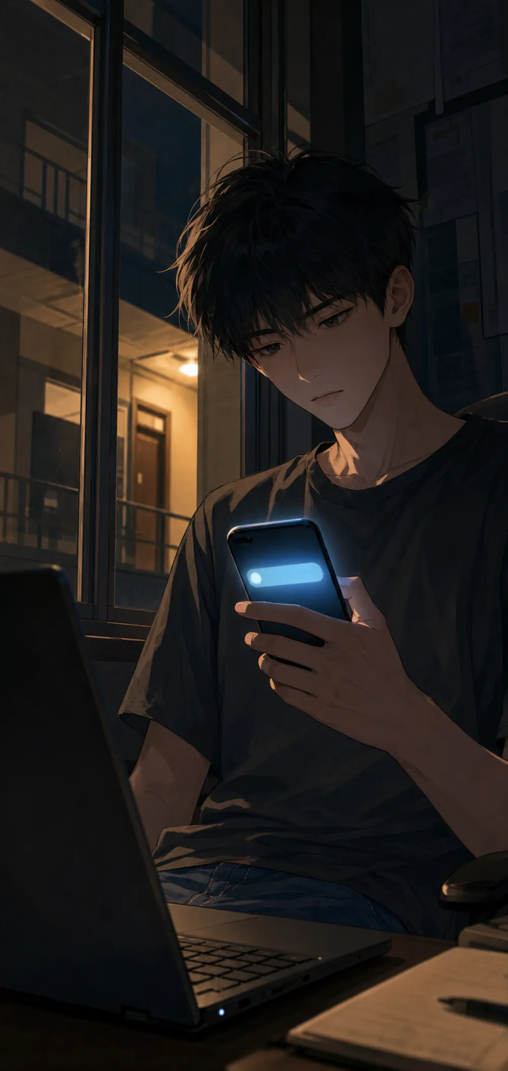 「一个有锁，一个没锁。」