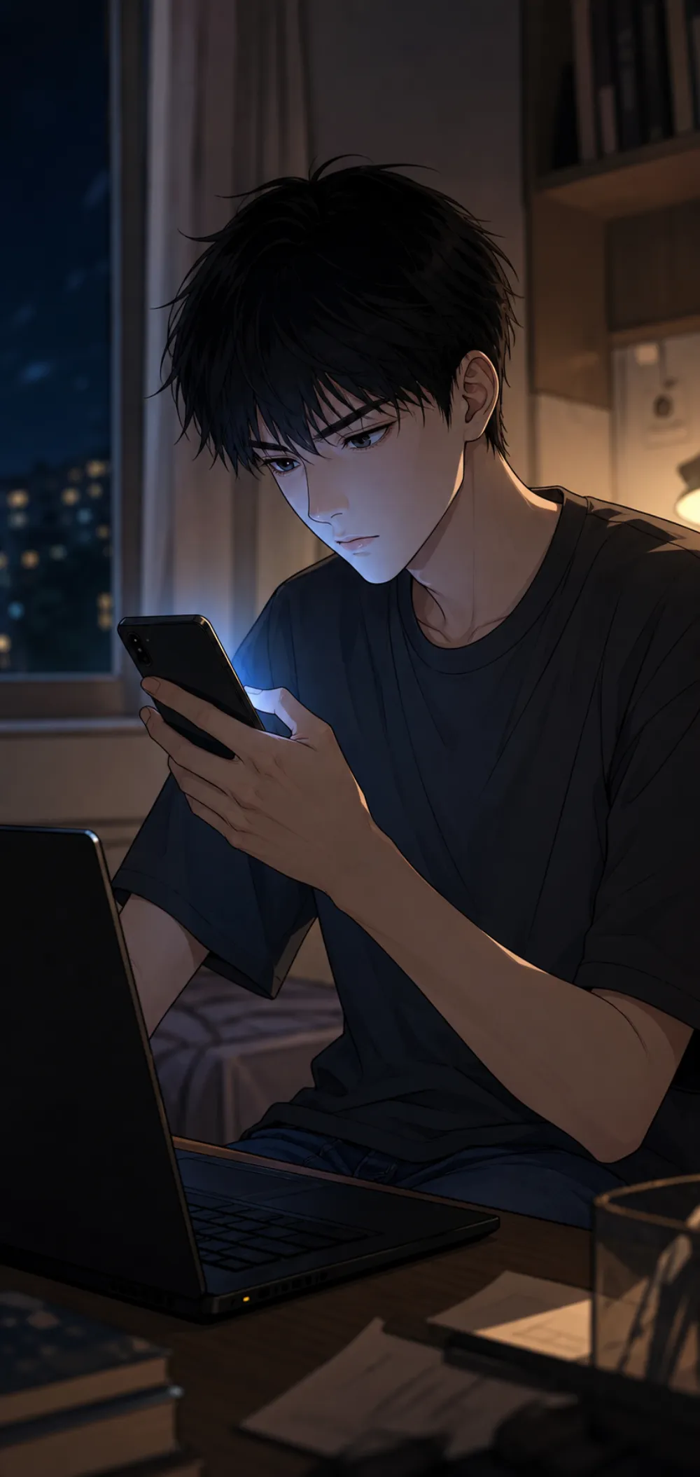 「大一些。」