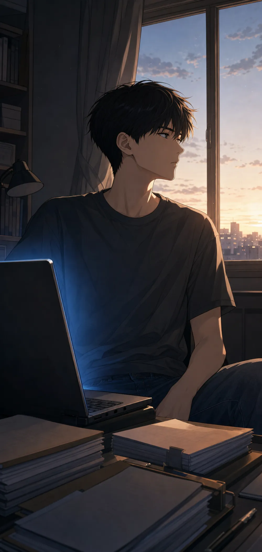「我知道，等我见了她再说。」