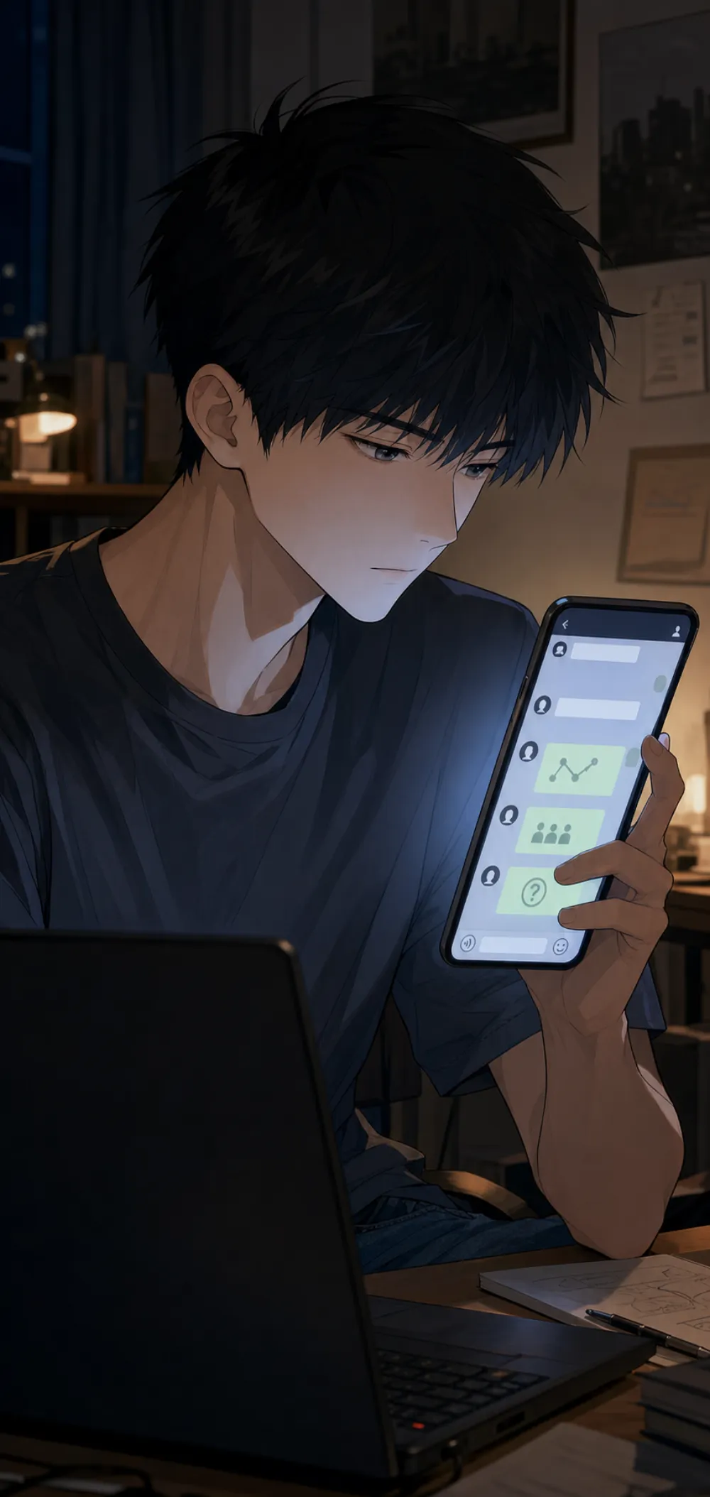 「哪件事先来，别急着接，让她把意图说完。」