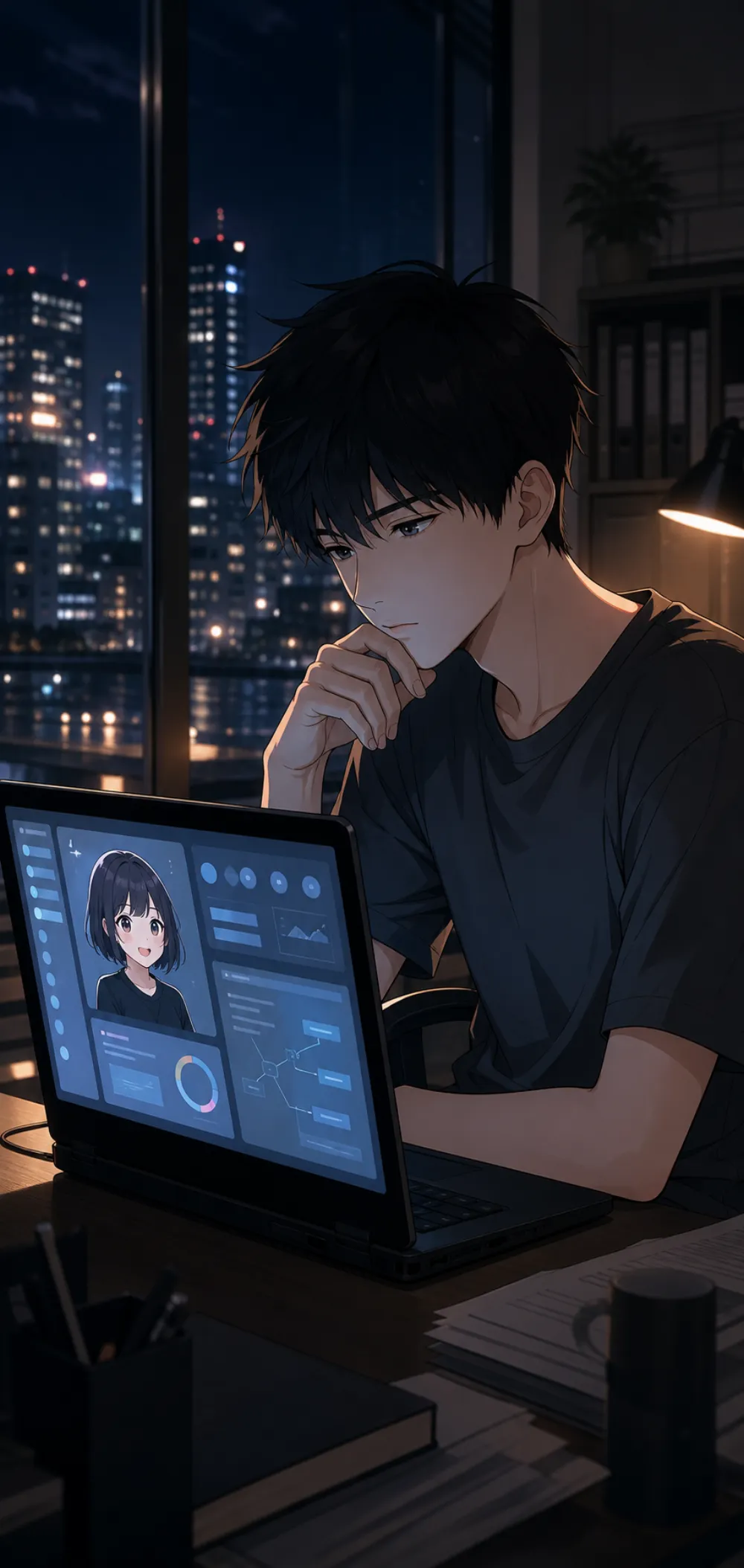 「无附件，现场对话。他在切换测试路径。」