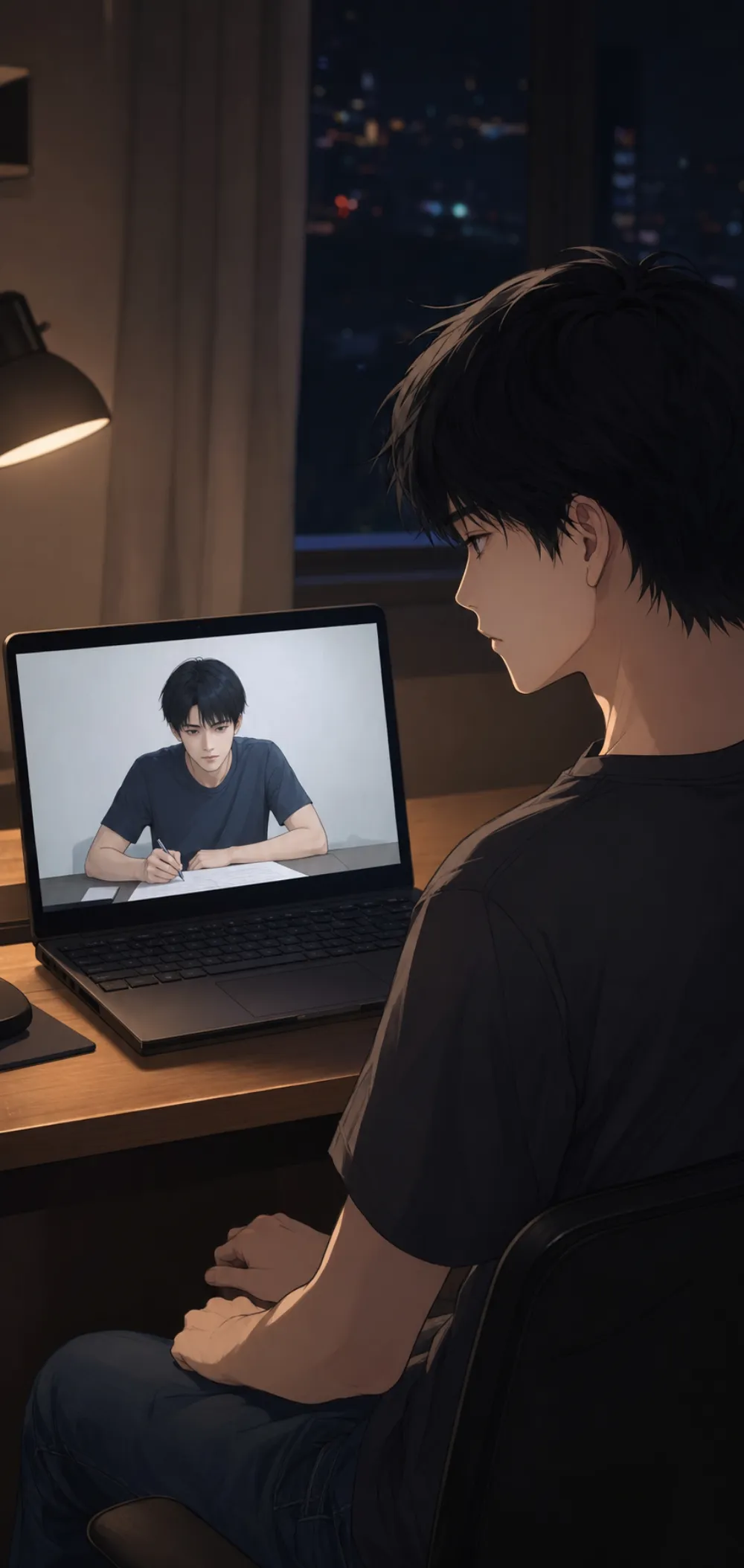 「直接进入。」