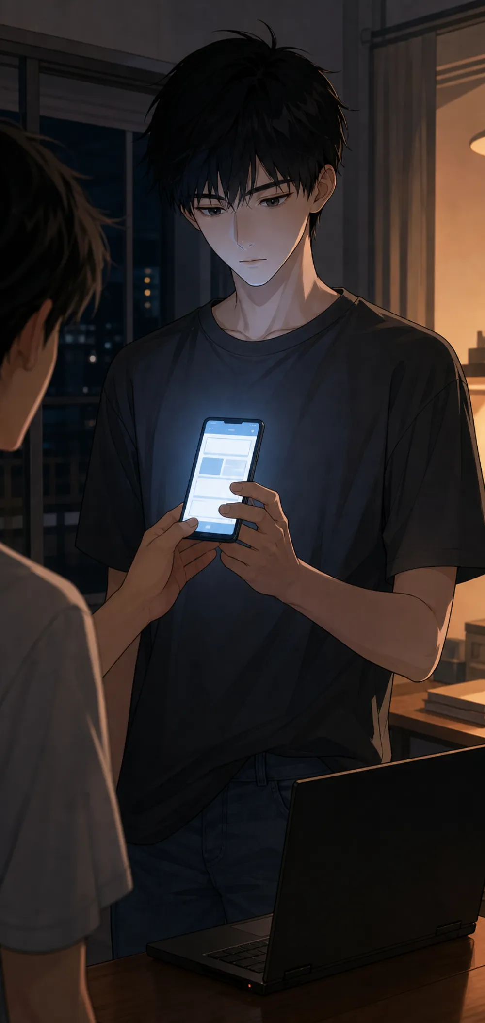 「韦东来申请调阅你第一天入场的原始访问记录。」