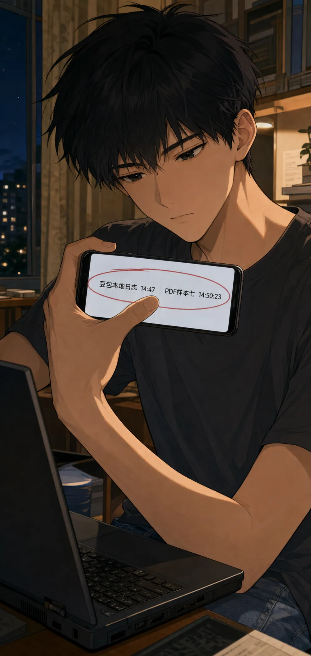 差三分钟。网络延迟范围内。对得上。
