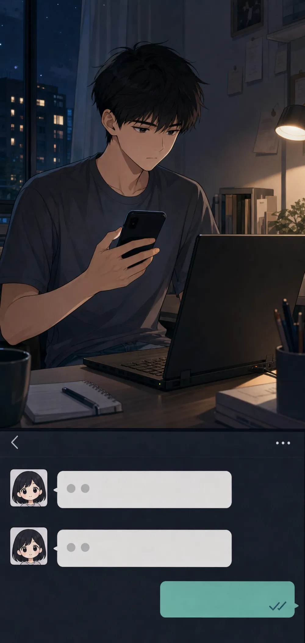 这次他没有问为什么。