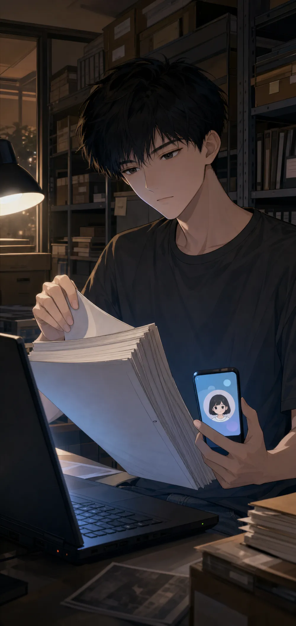 推迟初步结论。也许是在等另一个人。