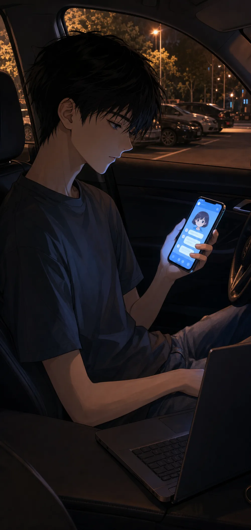 告诉他们什么——报告提交了，还是报告里写了什么。