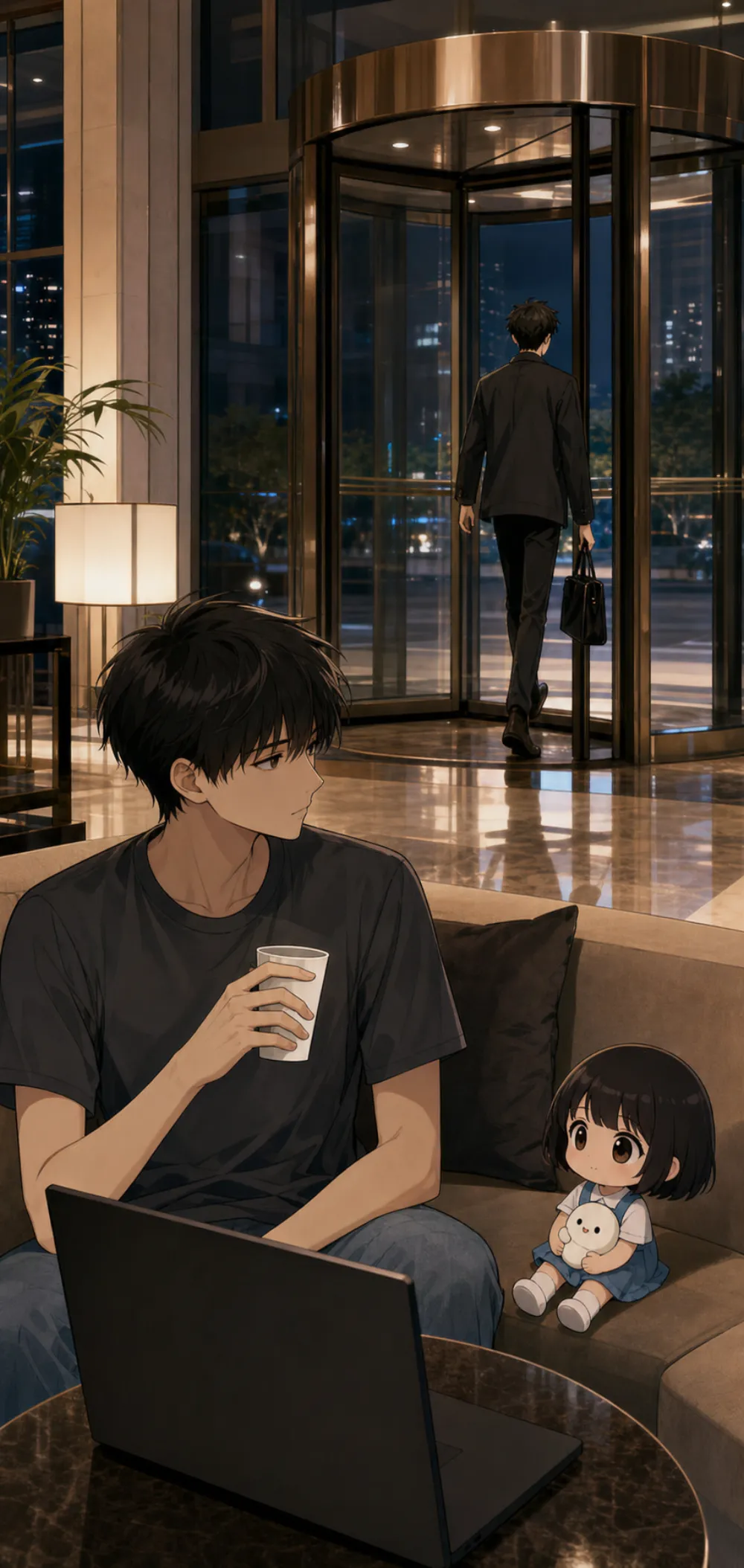 「你还在穗州，我就知道你看到了。」