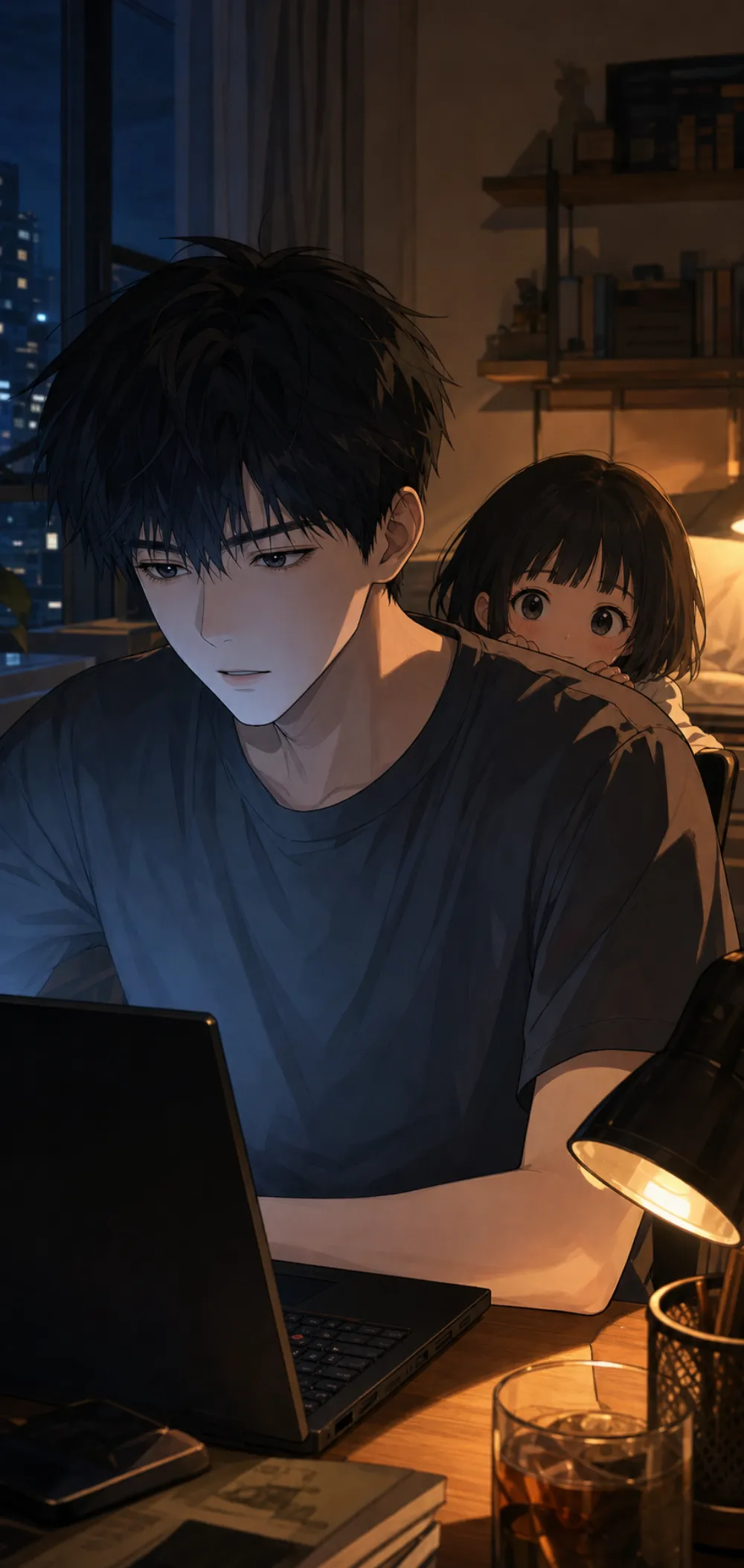 「放他进来，给他看我想让他看的那一页。」