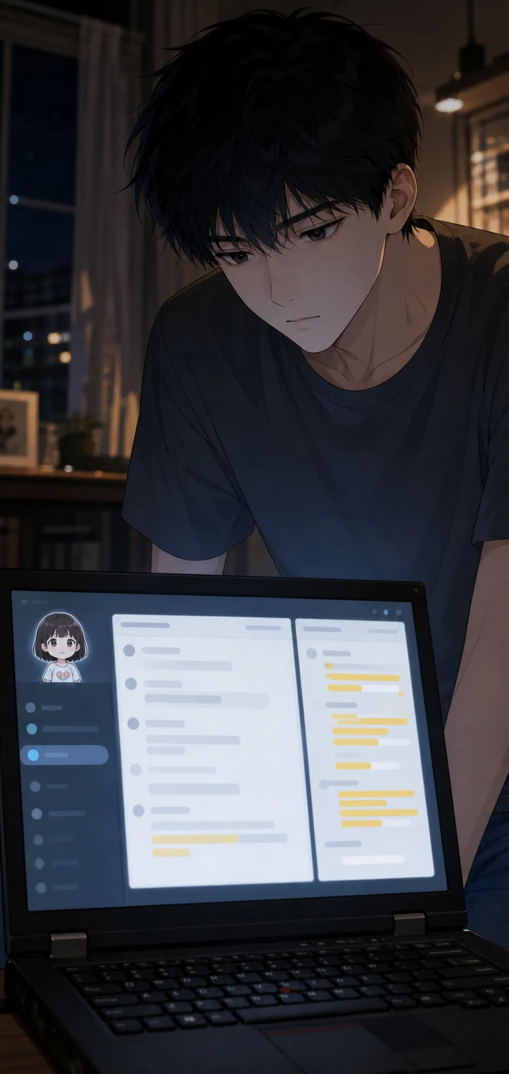 谢文生低头看了一会儿，没有说话。
