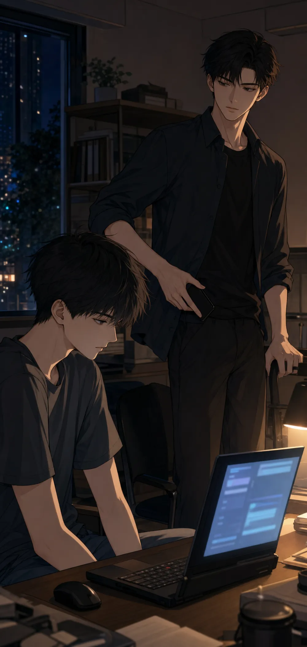 「时间不是你一个人在算。」