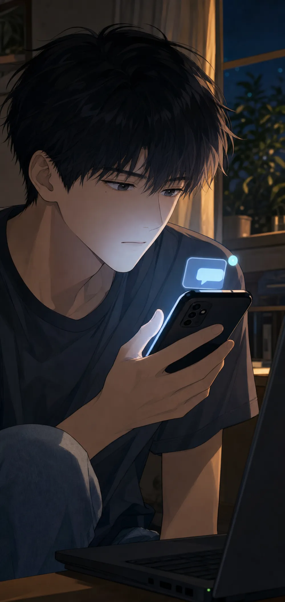 「看到了。」