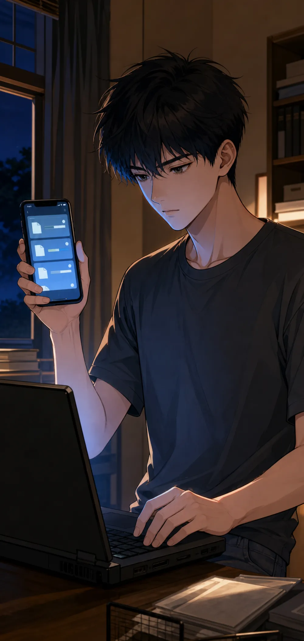 「我没有叫他们停，我只是告诉他们广和有谁在后面。」