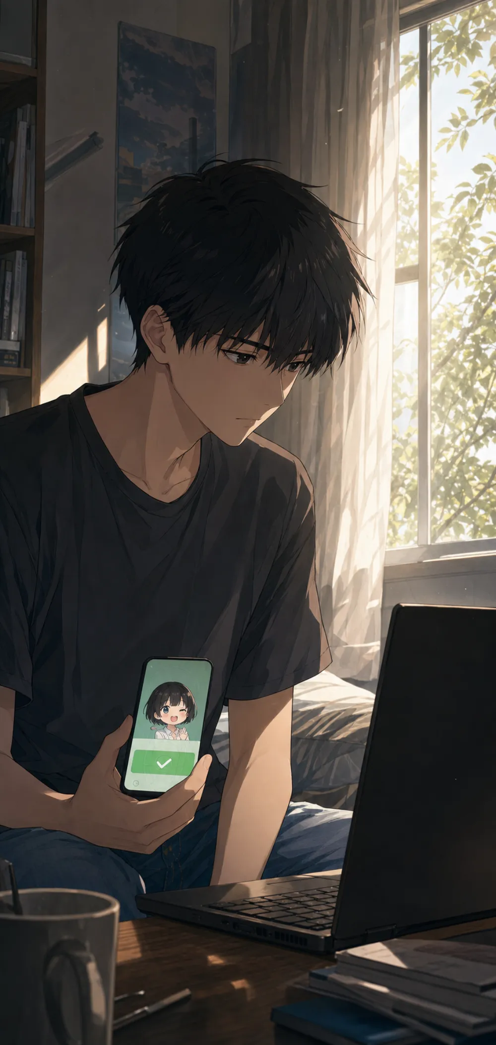 七分钟。谢文生提交了。「委员会初审在八点十五分。」